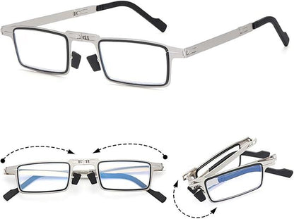🔥 Buy 1 Get 1 Free 🔥 Ultra Light Material Screwless Foldable Reading Glasses @ Rs. 599/-