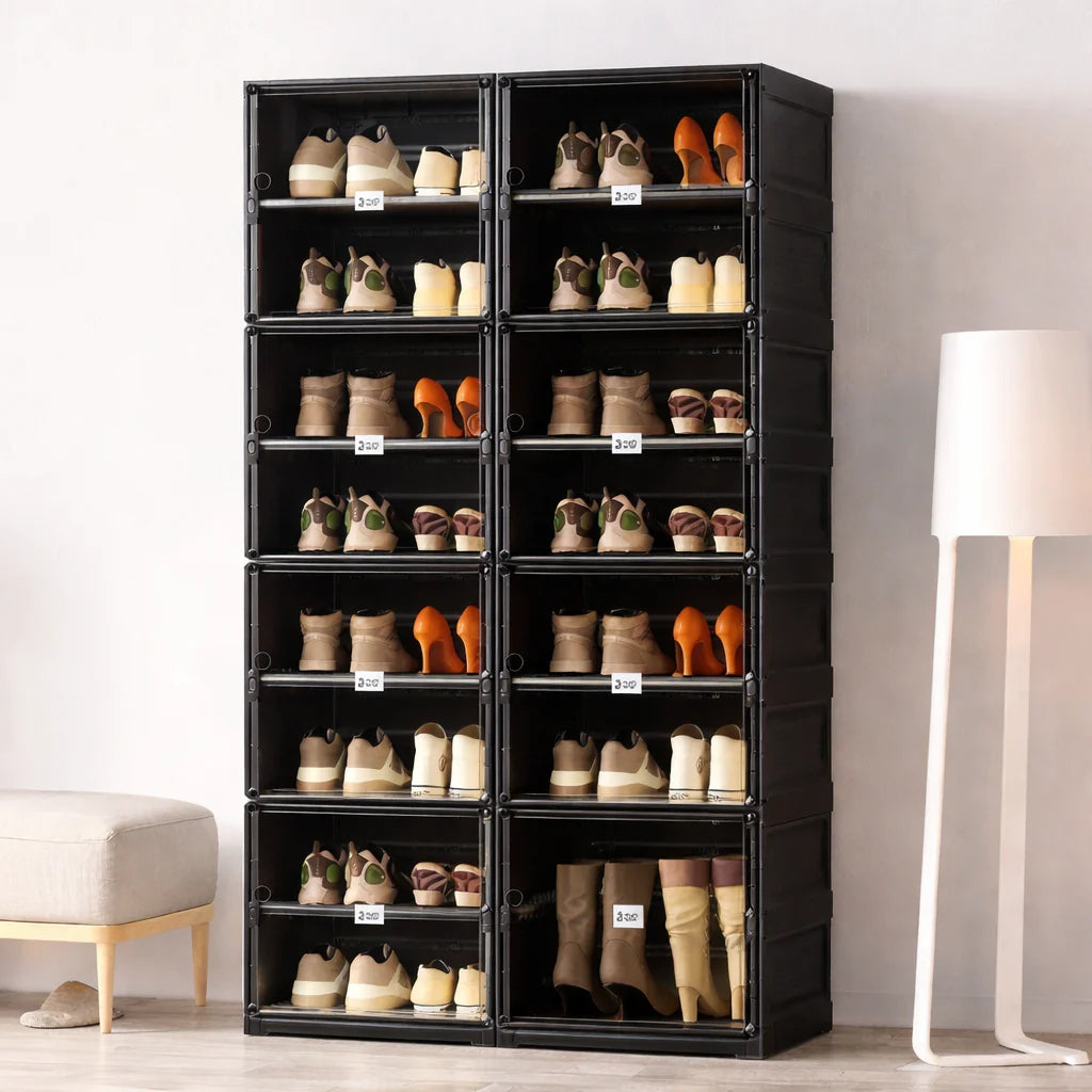 🔥 Premium Shoe Rack Shelf 8 Layer | BOGO & 5-Year Warranty!