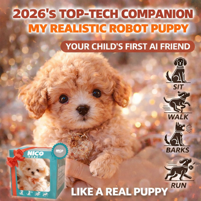 Electronic Plush Puppy Interactive Toys | Walks, Barks, Shake Tail