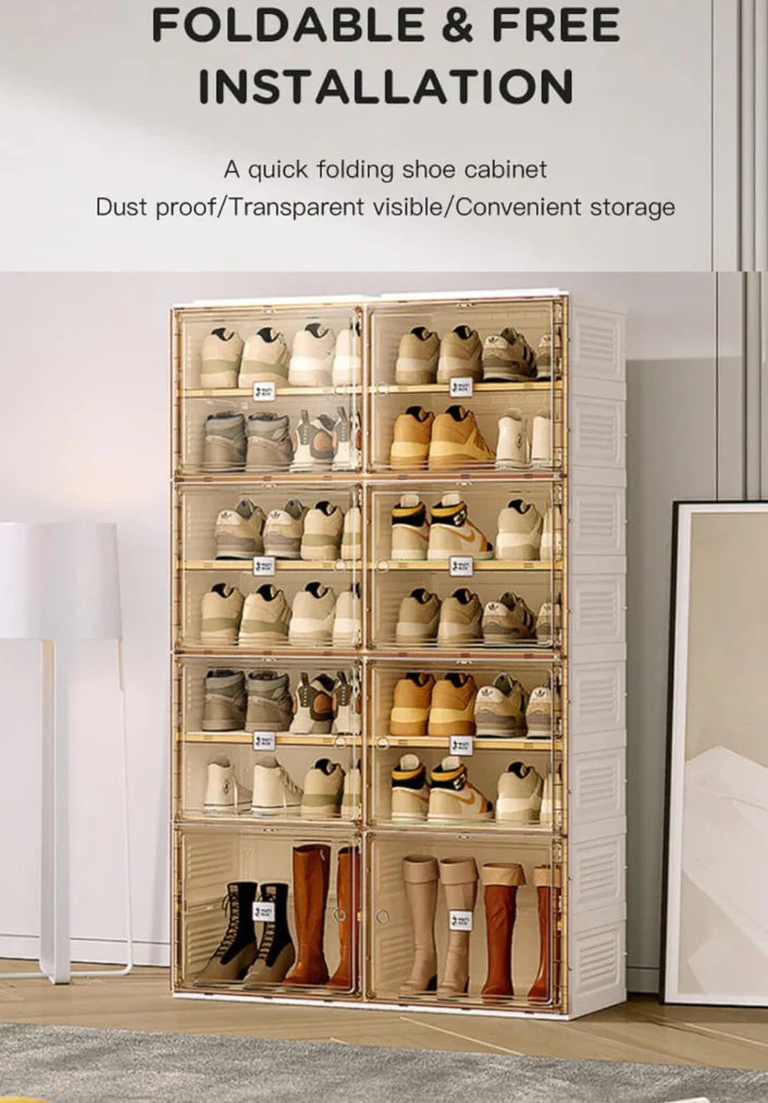 🔥 Premium Shoe Rack Shelf 8 Layer | BOGO & 5-Year Warranty!